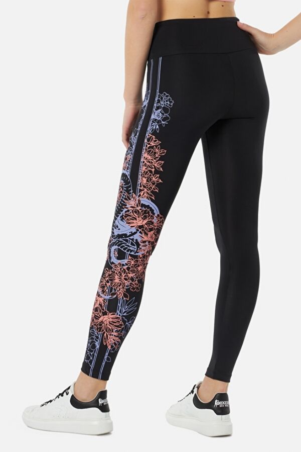 BXW1000330AT-BK-M-Printed Leggings