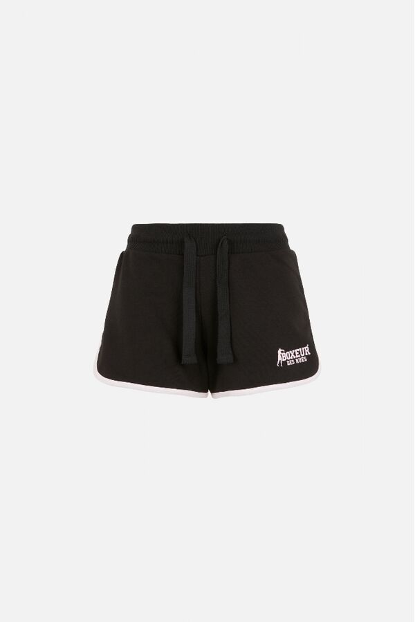 BXW0101714ARBKS-Basic Micro Shorts Sweatpants