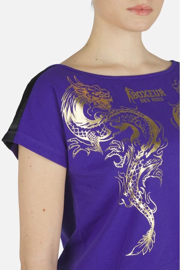 BXW0200351ARPUM-Dragon Print T-Shirt