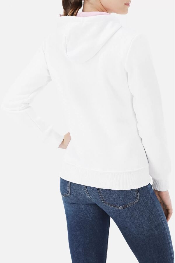 BXW0404723AS-W-XL-Lady Hooded Sweatshirt