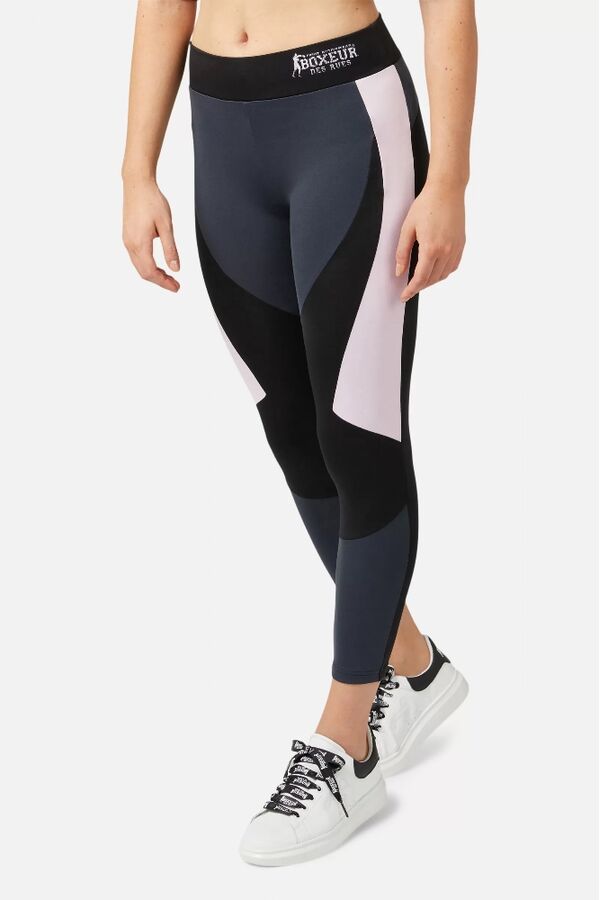 BTW1000256CCBKL-Color-Blocking Leggings