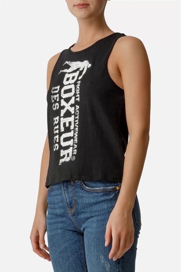 BTW3303229CCBKS-Basic Tank Top With Front Logo