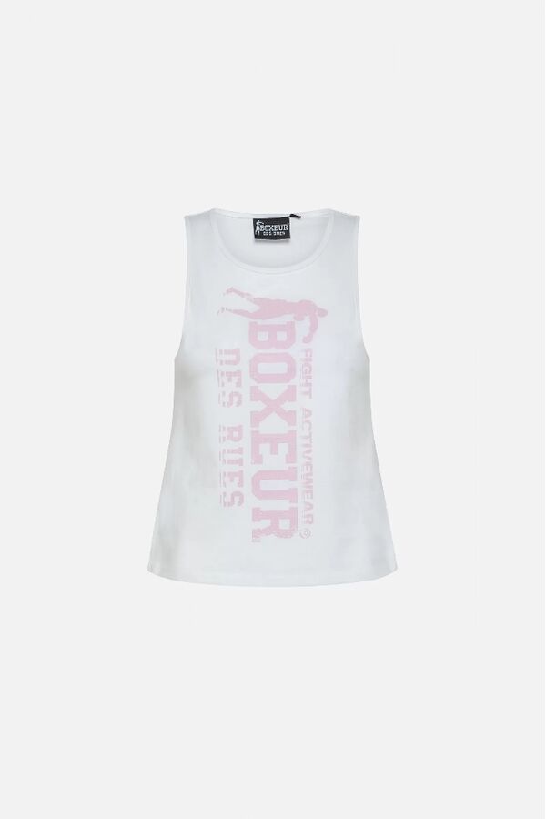 BTW3303229CCWHXL-Basic Tank Top With Front Logo