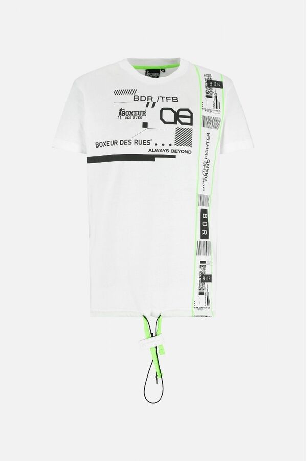 BXM0200361ASW-XL-T-Shirt Tapes On Coulisse