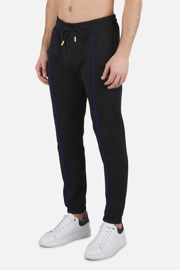 BXM1000282ARBKM-Long Sweatpants W/ Piping