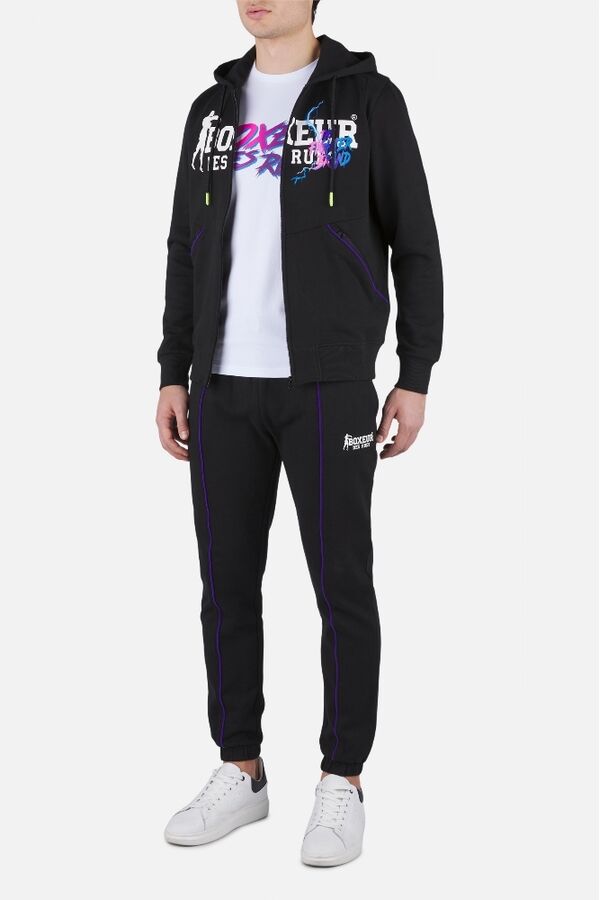 BXM1000282ARBKS-Long Sweatpants W/ Piping