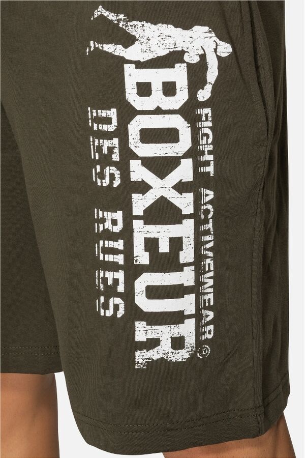 BXT-1339ARMYXXL-Training Big Print Shorts