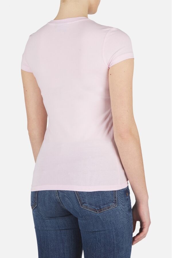 BXW0220104ARPINKS-Basic T-Shirt With Front Logo