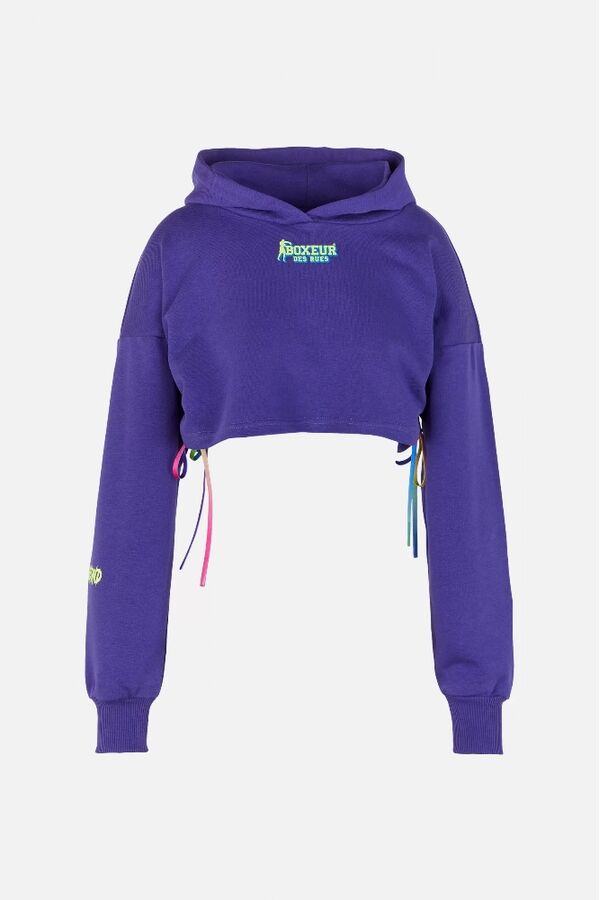 BXW0400185ARPUM-Cropped Hoodie Sweatshirt