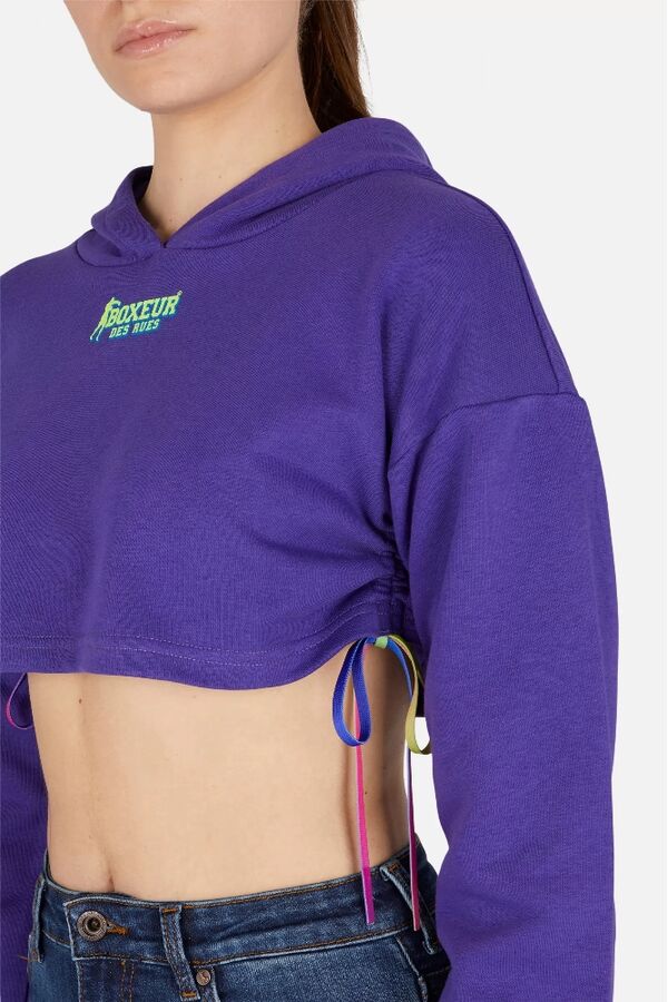 BXW0400185ARPUM-Cropped Hoodie Sweatshirt