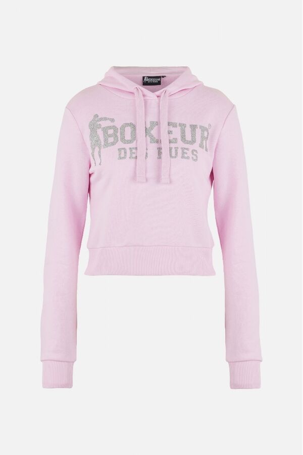 BXW0440084ARPINKXL-Lady Hooded Sweatshirt