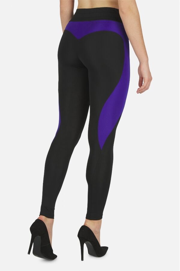 BXW1000276ARPUM-Color Block Legging