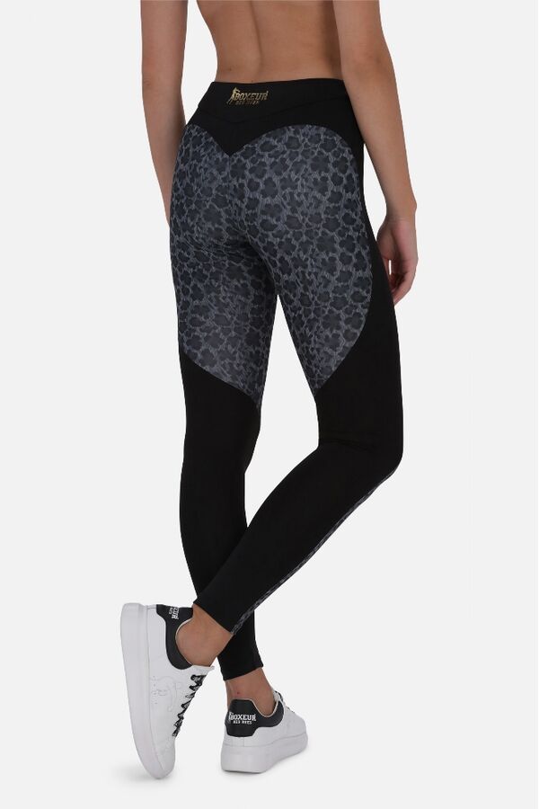 BXW1000294ASANT-L-Mid-Rise&nbsp; Color-Block Leggings