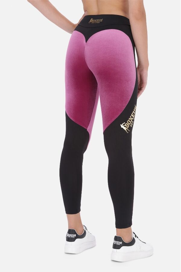 BXW1000304ASORC-L-Color Block Leggings