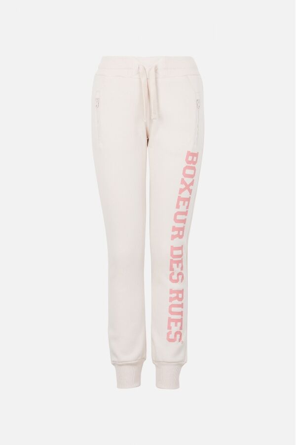 BXW1001899AQPINKL-Basic Long Logo Sweatpants