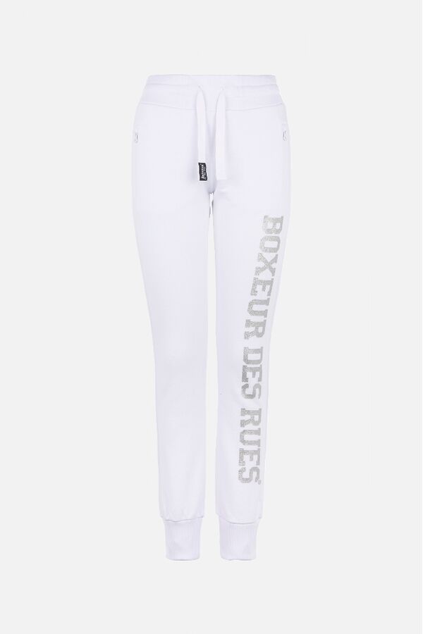 BXW1001899ARWHL-Basic Long Logo Sweatpants