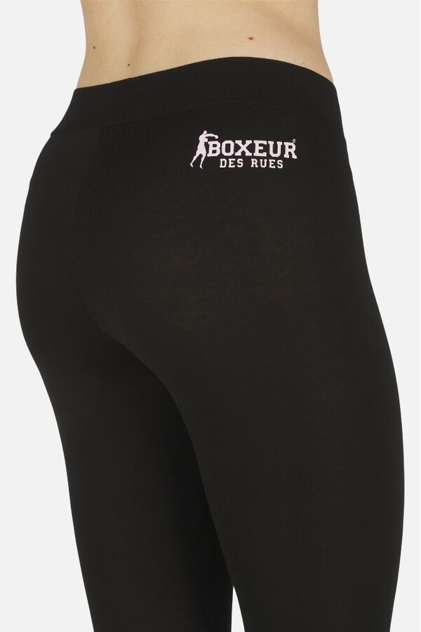 BXW1001906ARBKS-Basic Leggings With Front Logo