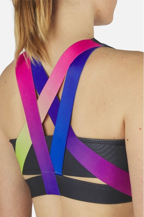 BXW3203239ARBKM-Sports Bra W/&nbsp; Elastic Bands