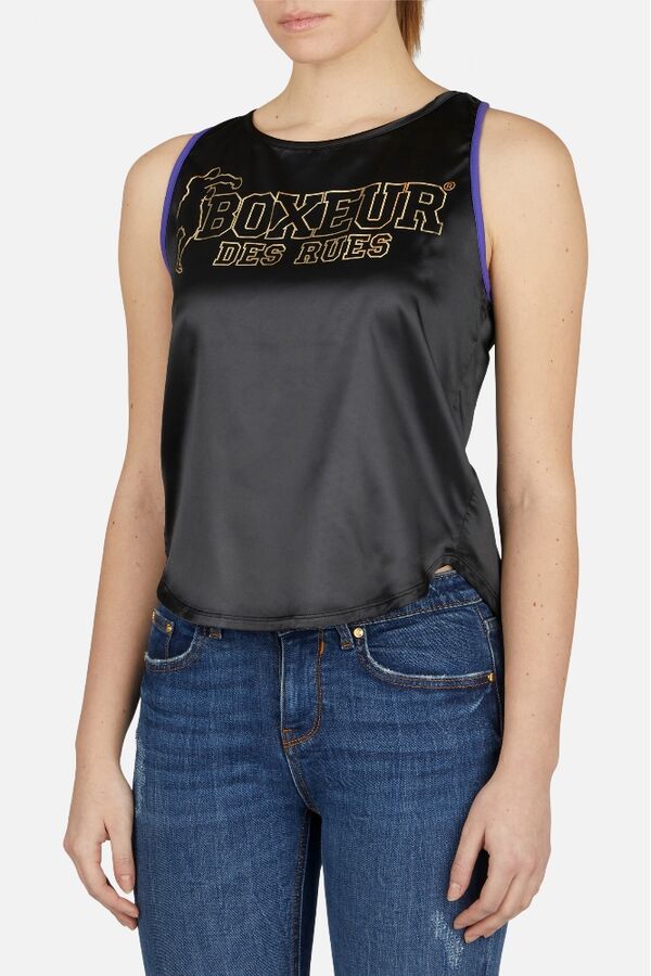 BXW3303235ARBKL-Rowing Printed Tank Top