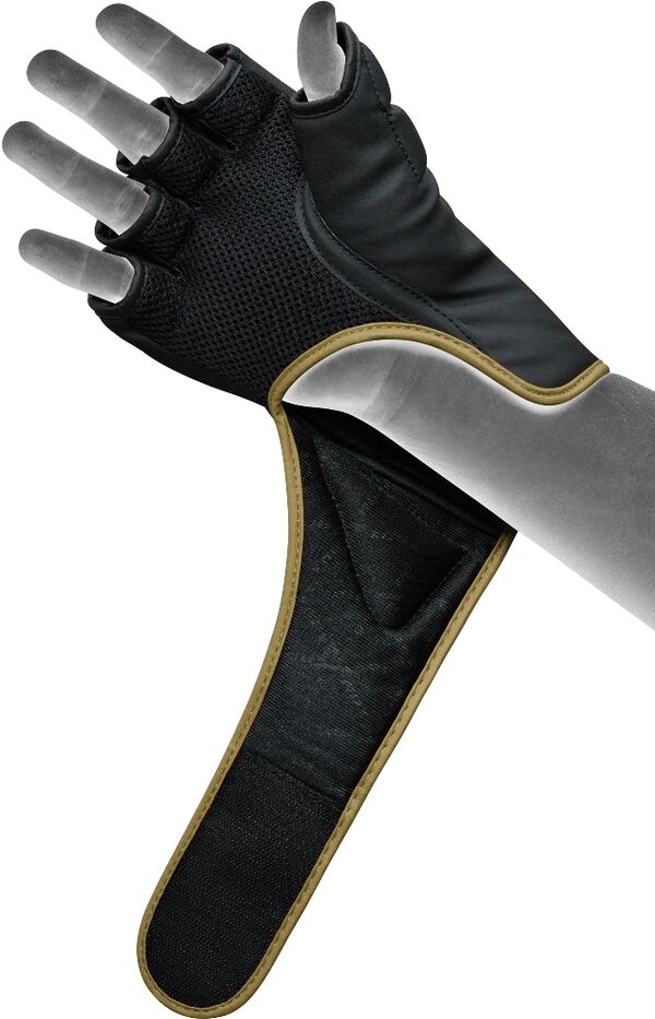 RDXGGR-F6MGL-M-Grappling Gloves F6 Matte Golden-M