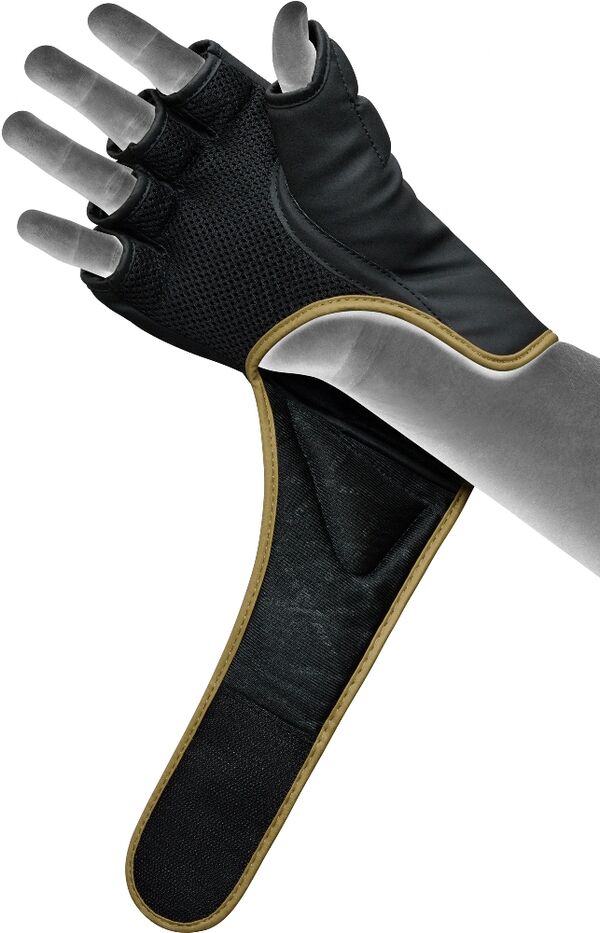 RDXGGR-F6MGL-L-Grappling Gloves F6 Matte Golden-L