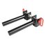 33cm Ø 50mm steel disc holders for rack (set of 2)