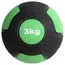 Ballon lesté Médecine Ball en caoutchouc résistant "Medicine Ball" | 3 KG