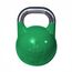 Kettlebell de compétition en fonte avec logo incrusté | 24 KG, Couleur: Vert, Poids kg: 24 
