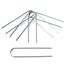 Soccer goal with removable cover 300x200cm, 2 image