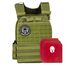 GL-7649990879208-Adjustable nylon weighted vest | Military green 6.5 KG