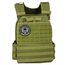 GL-7649990879239-Adjustable nylon weighted vest | Military green 1.5 KG