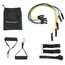 GL-7649990755670-Elastic resistance band/tube kit with handles + bag