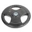 Bumper Plate" rubber grip disc Ø 51mm GladiatorFit | 25 KG, Colour: Schwarz, Additional Weight: 25 kg