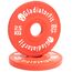 Fractional Plate" rubber discs Ø 51mm (set of 2) | 2.5 KG, Colour: Rot, Additional Weight: 2.5 kg