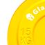 Olympic color rubber “Bumper Plate” Ø 51mm GladiatorFit | 15 KG, Colour: Yellow, Additional Weight: 15 kg