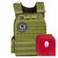 Veste gilet lesté tactique "Weighted Vest" | Vert militaire 6.5 KG