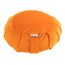 Zafu Zen meditation cushion in cotton Ø 35cm | Orange