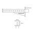 GL-7640344754981-70cm safety brackets for rack mounting (set of 2) | 1.8 cm