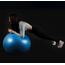 GL-7640344759047-Gymnastics / yoga ball in PVC &#216; 75cm + inflation pump | 65 CM