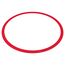 Flat plastic agility hoop in PVC Ø 40cm | Red, Colour: Rot