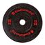 Disque olympique "Hi-Temp" Caoutchouc Ø 51mm GladiatorFit | 25 KG, Couleur: Rouge, Poids kg: 25 