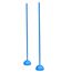 Posts with studs and milestones Ø 25mm | 2 Stakes Blau