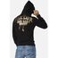 BXM0404551AT-BG-S-Hooded Full Zip Sweatshirt