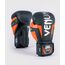 VE-1392-605-12OZ-Venum Elite Boxing Gloves - Navy/Silver/Orange - 12 Oz