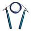 RSJRS2-BLUE-Fitness First Pro adjustable steel jumping rope blue