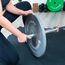 Langhantelstange "Barbell" aus Aluminium 220cm Ø 50mm + 2 Scheibenstopper | 20 KG, Zusatzgewicht: 20 kg, 8 image