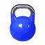 Cast-iron competition kettlebell with inlaid logo | 12 KG, Colour: Blue, Additional Weight: 12 kg, 6 image