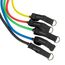 Elastic resistance band/tube kit with handles + bag, 7 image