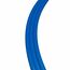 Cerceau en plastique plat d'agilité en PVC Ø 40cm | Bleu, Couleur: Bleu, 3 image