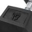 Hex Dumbbell in rubber GladiatorFit | 10 KG, Colour: Schwarz, Additional Weight: 10 kg, 5 image